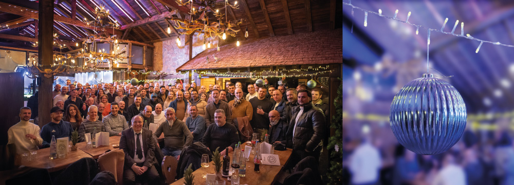 Weihnachtsfeier in der Grenz-Alm Weihnachtsfeier in der Grenz-Alm